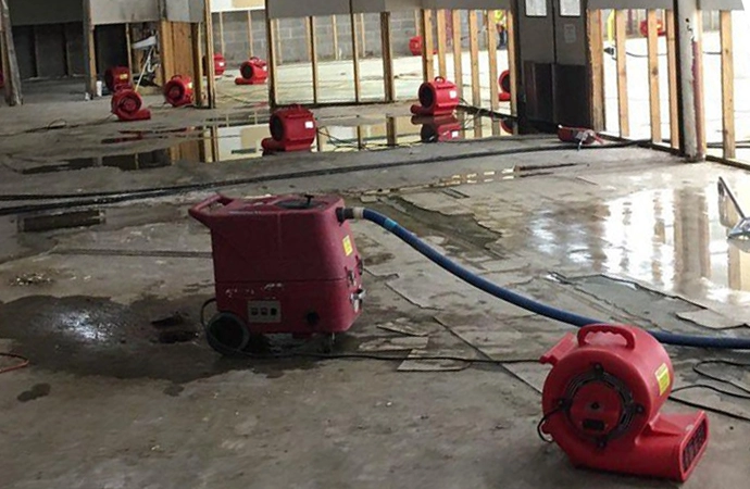 commercial water extraction and flood restoration